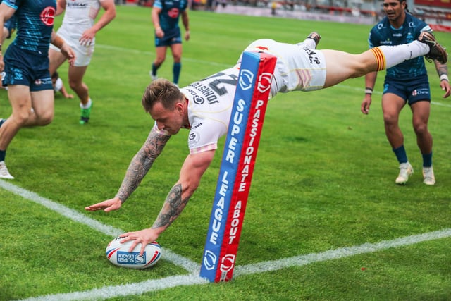 Johnstone's resurgence has been one of the stories of the season with the former Wakefield winger putting his injury problems well and truly behind him.
As well as his 27 tries in 25 games, the 28-year-old ranks third for metres and fourth for tackle busts to put himself firmly in England contention.