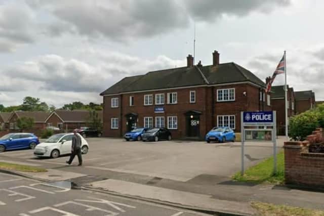 Rossington Police Station.