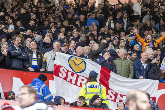 Manchester United v Leeds United, Old Trafford Stadium Manchester, Premier League, 8th February 2023
Leeds fans
Picture Tony Johnson