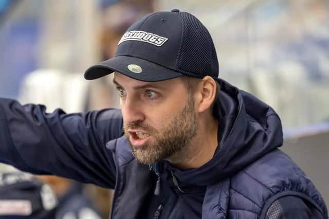 TRIBUTE: Head coach Greg Wood and the Sheffield Steeldogs organisation will pay tribute to former player-coach Andre Payette ahead of Sunday's Ice Sheffield clash against NIHL National newcomers, Bristol Pitbulls. Picture via Steeldogs Media