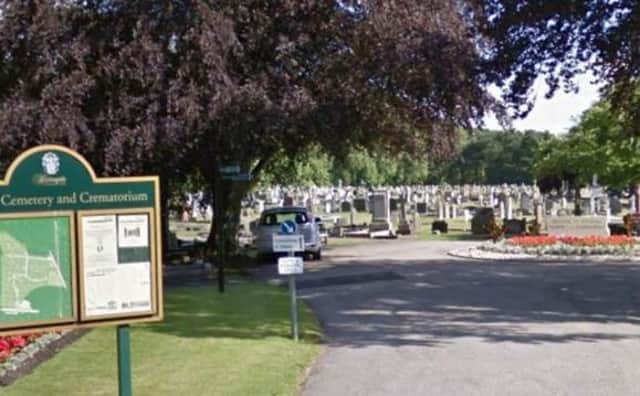 Stonefall Cemetery in Wetherby Road, Harrogate,