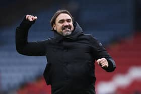 Leeds United manager Daniel Farke celebrates following his side's 2-0 Sky Bet Championship victory at Blackburn Rovers. Picture: Tim Markland/PA Wire.