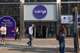 Currys has revealed stronger sales despite a “subdued consumer backdrop”. Photo: Kieran Cleeves/PA Media Assignments