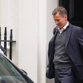 Chancellor of the Exchequer Jeremy Hunt leaving 11 Downing Street, London