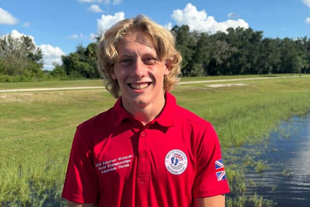 Olly Moore of Goole out in Florida representing Great Britain at this week's world championships.