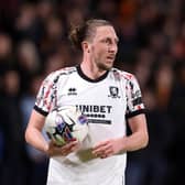 Middlesbrough loanee Luke Ayling, pictured during the Sky Bet Championship match at Hull City in April. The Leeds United defender has signed a two-year deal with Boro after a successful loan spell. Photo by George Wood/Getty Images.