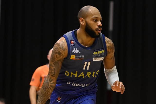 Rodney Glasgow is set to make his return for Sheffield Sharks (Picture: Bruce Rollinson)