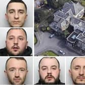 Moorfield gang jailed for cannabis farm at derelict Leeds care home. (Pic credit: West Yorkshire Police)