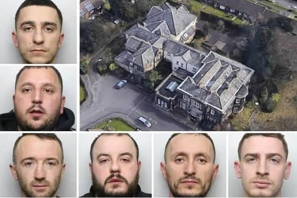 Moorfield gang jailed for cannabis farm at derelict Leeds care home. (Pic credit: West Yorkshire Police)
