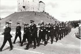 North Yorkshire Police parade in 1982
