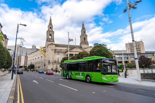 A First Bus service in Leeds