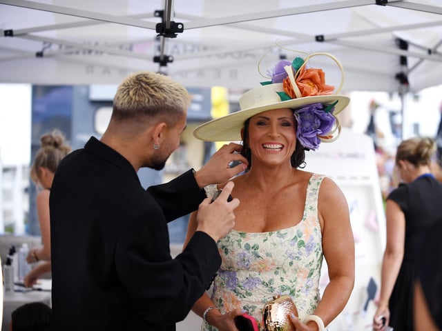 Ladies Day at the 250th anniversary of the Betfred St Leger Festival at Doncaster Racecourse.