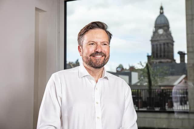 Dan Sheahan, Partner of Yorkshire at FRP, pictured at the firm's Leeds office.