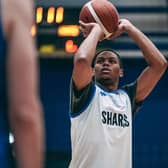 Malek Green has hit the ground running for Sheffield Sharks (Picture: Adam Bates)
