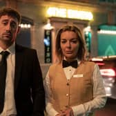 Michael Socha and Sheridan Smith. (Image: Element Pictures/James Stack)