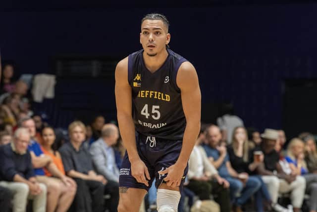Parker Stewart played 16 games for Sheffield Sharks (Picture: Tony Johnson)