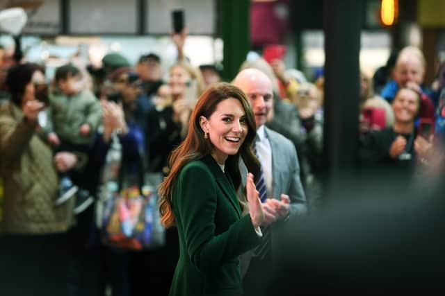 The Princess of Wales visits Leeds Kirkgate Market