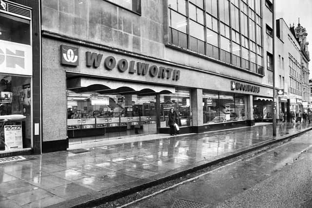 The Briggate Woolworths store closed in 1987.