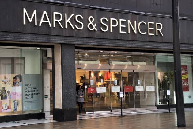 Some 40,000 staff at Marks & Spencer are set to benefit from a pay rise from April, as it becomes the latest retailer to announce a hike ahead of a rise in the national minimum wage. (Photo by Ian West/PA Wire)