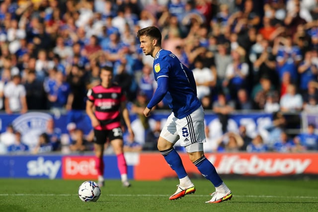 The Ipswich player has three goals and one assist for his side this term. He also averages 1.9 key passes per game.