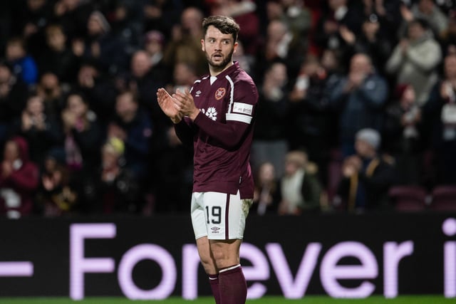 The defender is back to the heart of the defence. Will start alongside Souttar in a four when defending and as the central man of three when Hearts attack
