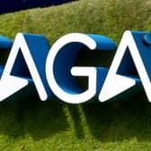 Library image of sign for Saga. Over-50s group Saga has confirmed talks to sell the underwriting arm of its insurance division to help pay down its debts.