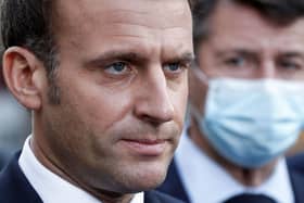 French president Emmanuel Macron confirmed the country's move into a second lockdown on Thursday night (Getty Images)