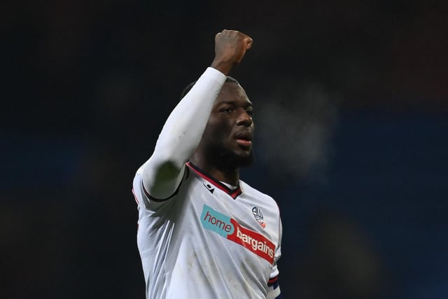 The Bolton centre-back scored in his side's 5-0 win over MK Dons. Also won four aerial duels and made five interceptions.
