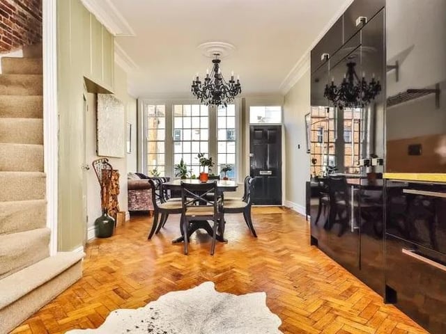 This four bedroom town house in Bath Square, Old Portsmouth, is on the market for £825,000. It is listed by Lawson Rose Estate Agents on Zoopla.