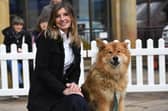 Amanda Owen judging the dog show in Harrogate. (Pic credit: Gerard Binks)