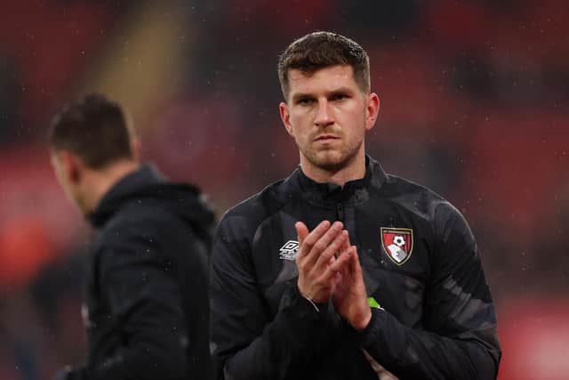Sheffield United and Leeds United have been linked with AFC Bournemouth's Chris Mepham. Image: Warren Little/Getty Images