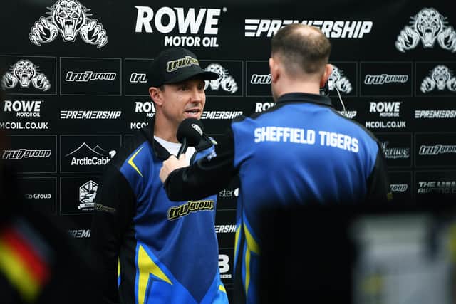 STRONG FINISH: Sheffield Tigers Tigers team manager Simon Stead. Picture: Jonathan Gawthorpe