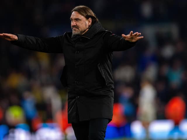 KEEP CALM AND CARRY ON: Leeds United manager Daniel Farke is keen for perspective