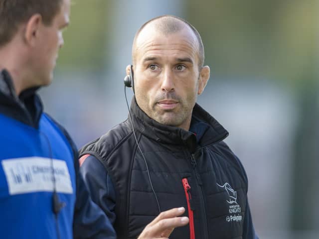 CUP CHALLENGE: Doncaster Knights' director of rugby Steve Boden. Picture: Tony Johnson