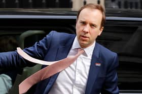 Former Health Secretary Matt Hancock is set to appear on I'm a Celebrity Get Me Out of Here. PIC: TOLGA AKMEN/AFP via Getty Images