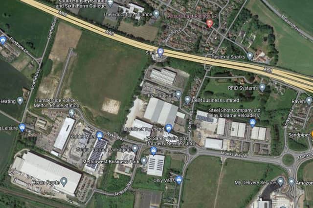 Smoith & Nephew will occupy a site just off the A63 at Melton West business park