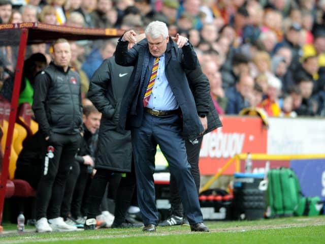 MEASURED VIEW: Bradford City manager Mark Hughes