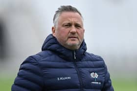 Darren Gough is anticipating a tough test against a Sussex team that includes former Yorkshire players Ollie Robinson and Cheteshwar Pujara. Photo by Gareth Copley/Getty Images.