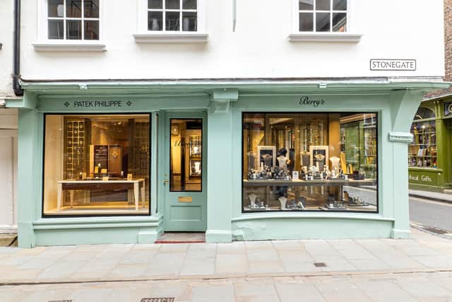 Berry's Jewellers has opened a third store on Stonegate in York. Picture: Simon Dewhurst