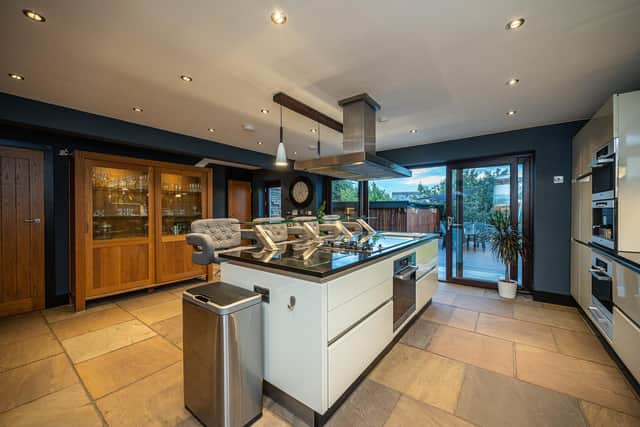 The contemporary kitchen
