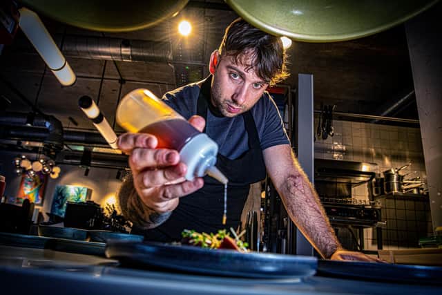 Craig Rogan's new restaurant at The Collective on Boar Lane in Leeds has been added to the Guide for the first time
