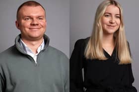 Alex Archer and Lauren Woodward, Corporate Finance Executives at Translink Corporate Finance UK.