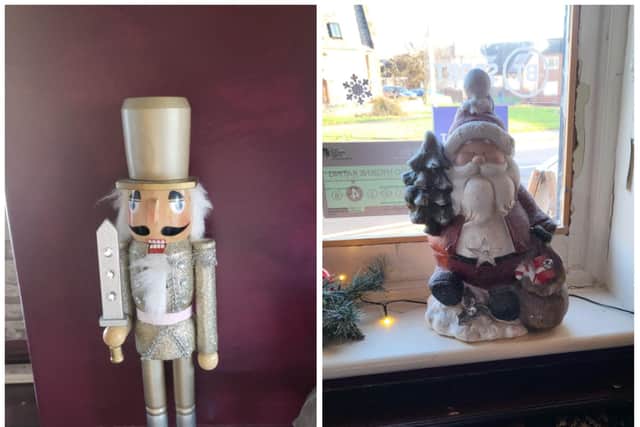 Christmas decorations were stolen from the Bay Horse in Bentley.
