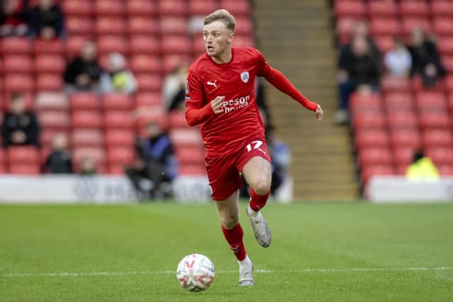 Barnsley defender Georgie Gent. Photo: Tony Johnson.