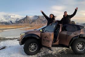 Chris Ramsey, originally from Yorkshire, and his wife Julie are planning a 17,000-mile trek from the North Pole to the South Pole in an electric vehicle.