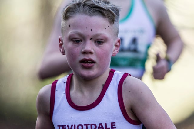 Teviotdale Harrier Ivan Watson was first in the class for runners aged eight or nine in a time of 12:51 and finished overall series winner in that category