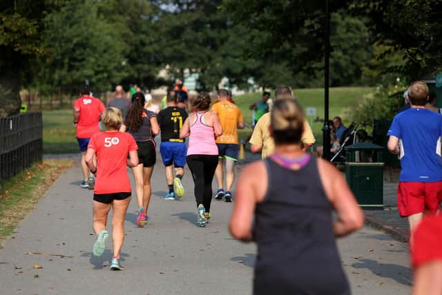 A complaint was made after the 5km run in Bradford’s Lister Park on Saturday