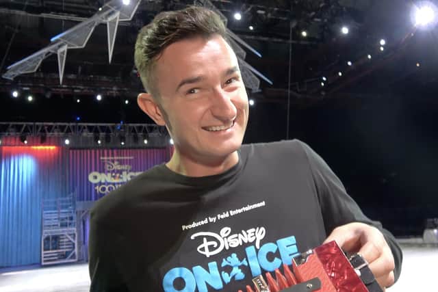 It's a great experience, says Disney On Ice skater Callum Leach