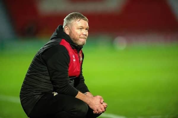 Doncaster Rovers manager Grant McCann. Picture: Bruce Rollinson.