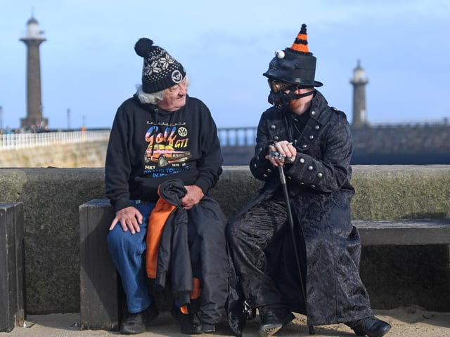 Goths take over Whitby during the weekend